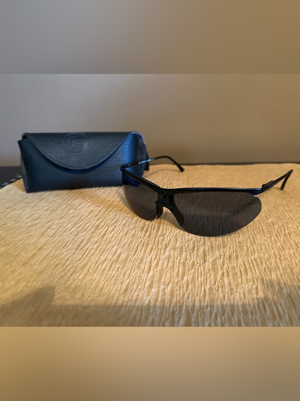 Vintage Gargoyles Legends II Black Frame Sunglasses with Dark Lenses